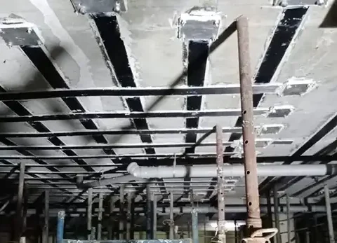High-Rise Podium Slab Strengthening